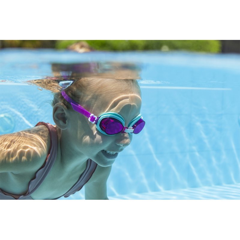 Bestway Lunettes de natation Aqua Burst Essential Enfants 3 ans et plus