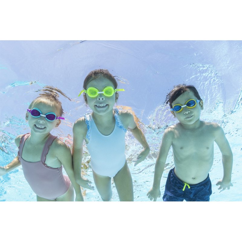 Bestway Lunettes de natation Aqua Burst Essential Enfants 3 ans et plus