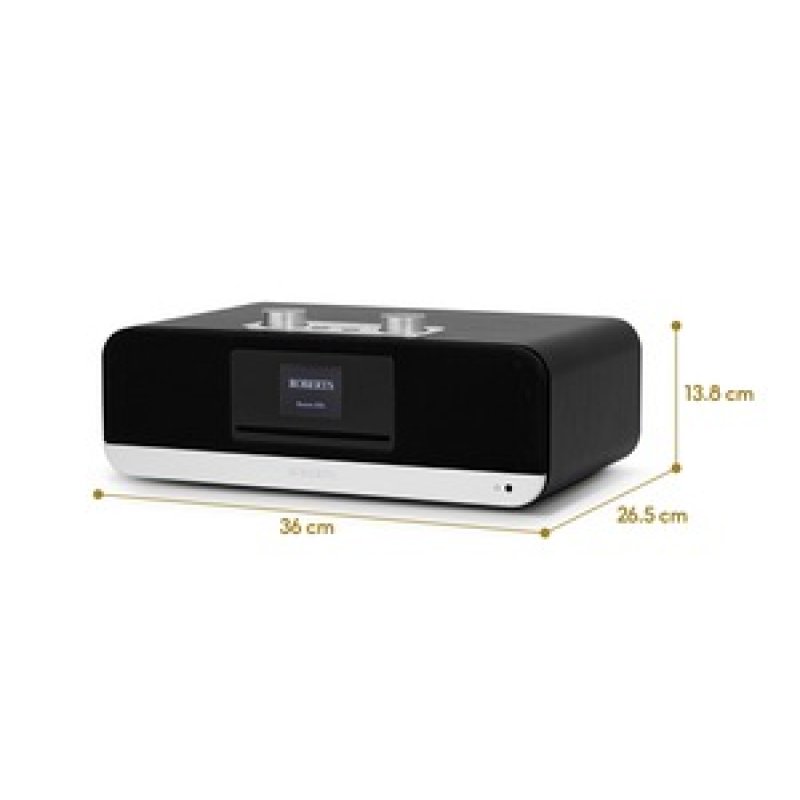 DAB FM BT USB CD STEREO BLUTUNE 300LE BOIS NOIR