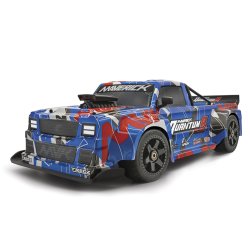 Maverick - Flux 4S 1/8 4WD Race Truck - Blue/Red (150312)
