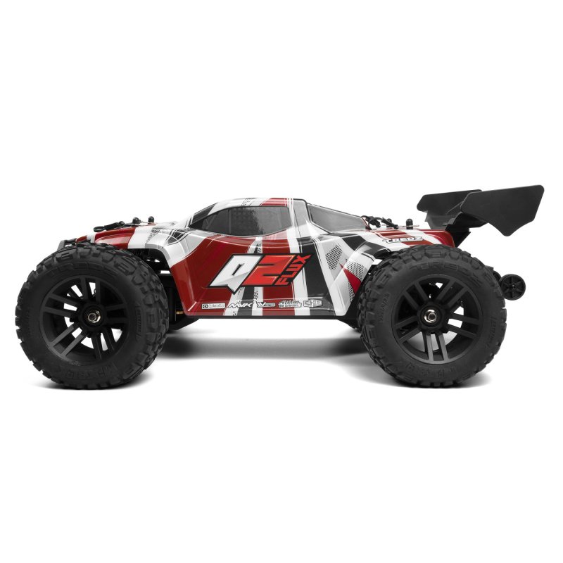 Maverick - Quantum2 XT Flux 1/10th Stadium Truck - Red (150407)