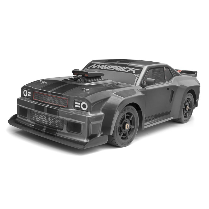Maverick - QuantumR Flux 4S 1/8 4WD Muscle Car - Grey (150311)