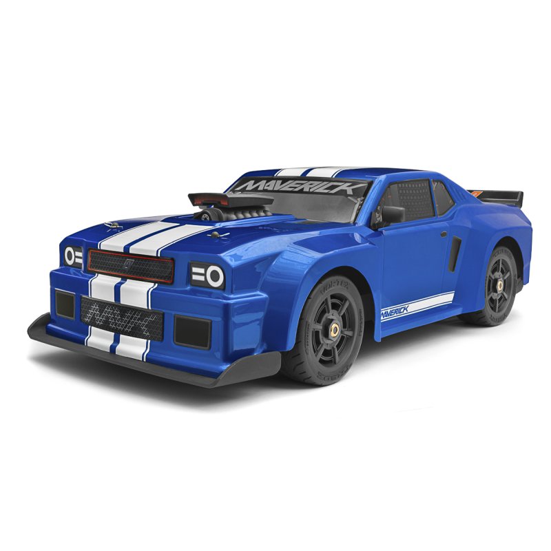 Maverick - QuantumR Flux 4S 1/8 4WD Muscle Car - Blue (150310)