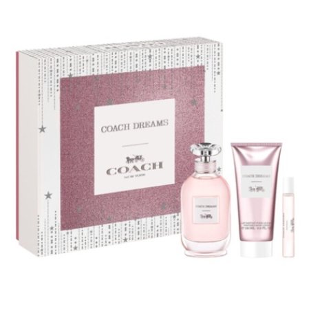 Coach Dreams by Coach 3.0 oz EDP Spray 7.5ml - 3.3 oz Body Lotion New Women's Set