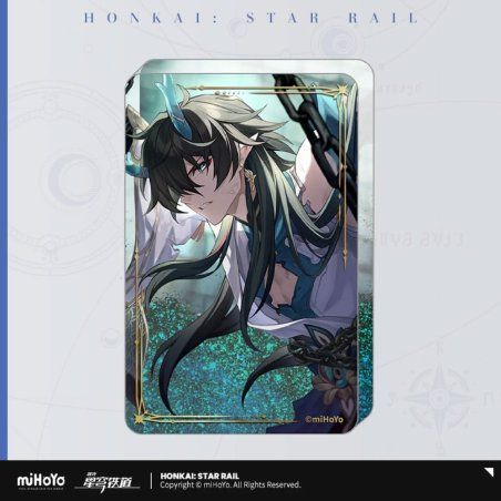 Honkai: Star Rail Ornement en acrylique avec paillettes Brighter Than the Sun 9 cm