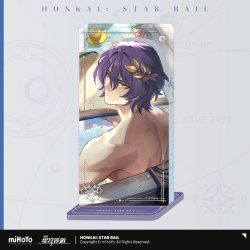 Honkai: Star Rail Ornement en acrylique avec paillettes Dr. Ratio Baptism of Pure Thought 15 cm