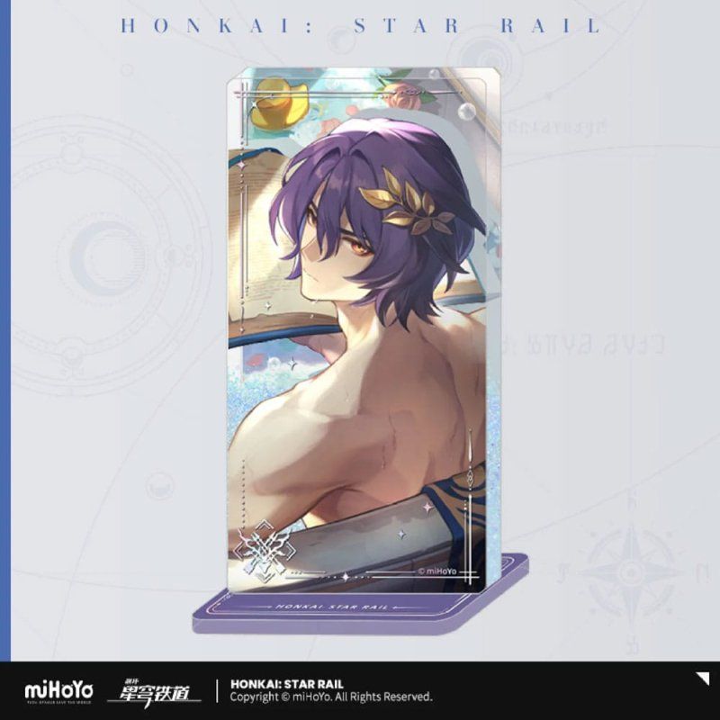 Honkai: Star Rail Ornement en acrylique avec paillettes Dr. Ratio Baptism of Pure Thought 15 cm