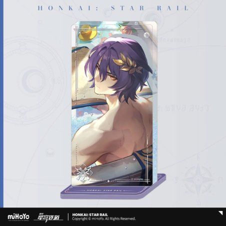 Honkai: Star Rail Ornement en acrylique avec paillettes Dr. Ratio Baptism of Pure Thought 15 cm