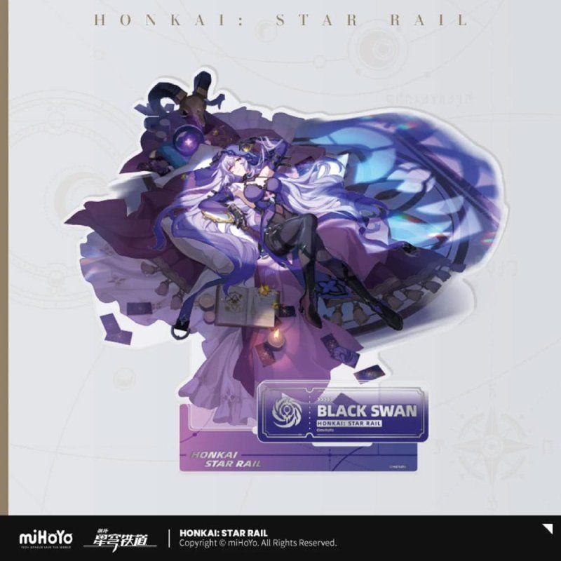 Honkai: Star Rail figurine acrylique Path of the Nihility Series Black Swan 19 cm