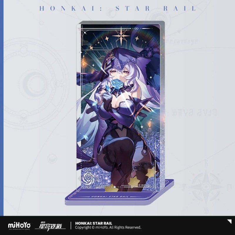Honkai: Star Rail Ornement en acrylique avec paillettes Black Swan Reforged Remembrance 15 cm