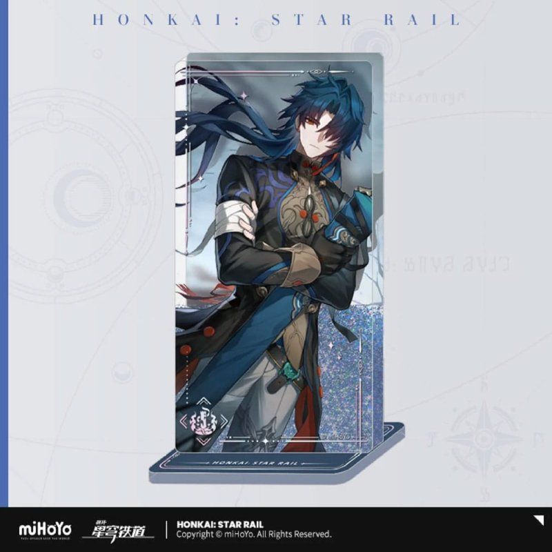 Honkai: Star Rail Ornement en acrylique avec paillettes Blade The Unreachable Side 15 cm