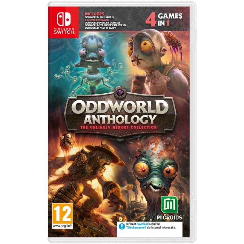Oddworld Anthology: The Ulikely Heroes Collection /Switch