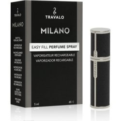 Travalo Milano Perfume Atomizer Travel Refill U-Change System TSA Approved Reusable Airtight Easy Fill Mini Pump