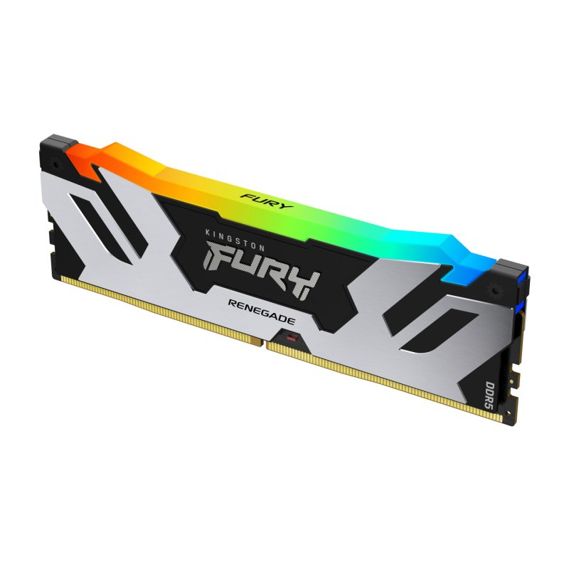 Kingston Technology FURY 48GB 8000MT/s DDR5 CL38 DIMM (Kit de 2) Renegade RGB Silver