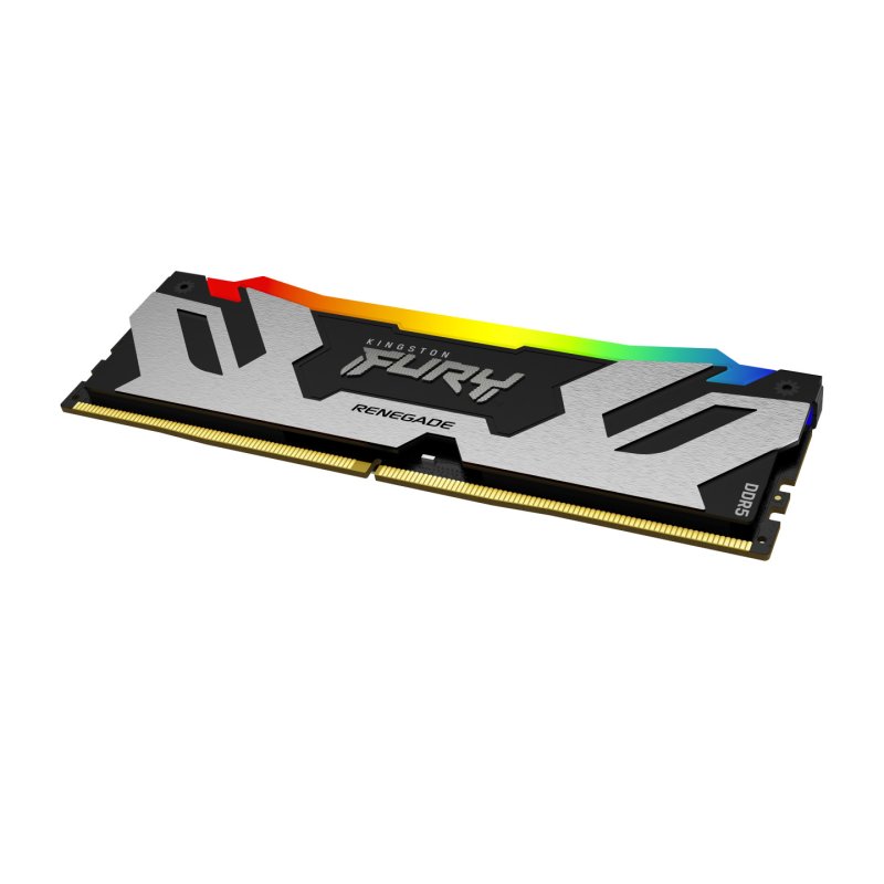 Kingston Technology FURY 48GB 8000MT/s DDR5 CL38 DIMM (Kit de 2) Renegade RGB Silver