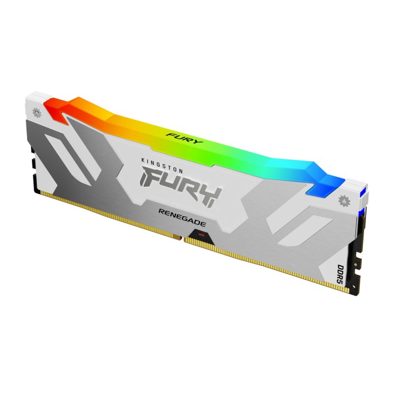 Kingston Technology FURY 48GB 8000MT/s DDR5 CL38 DIMM (Kit de 2) Renegade RGB Blanc