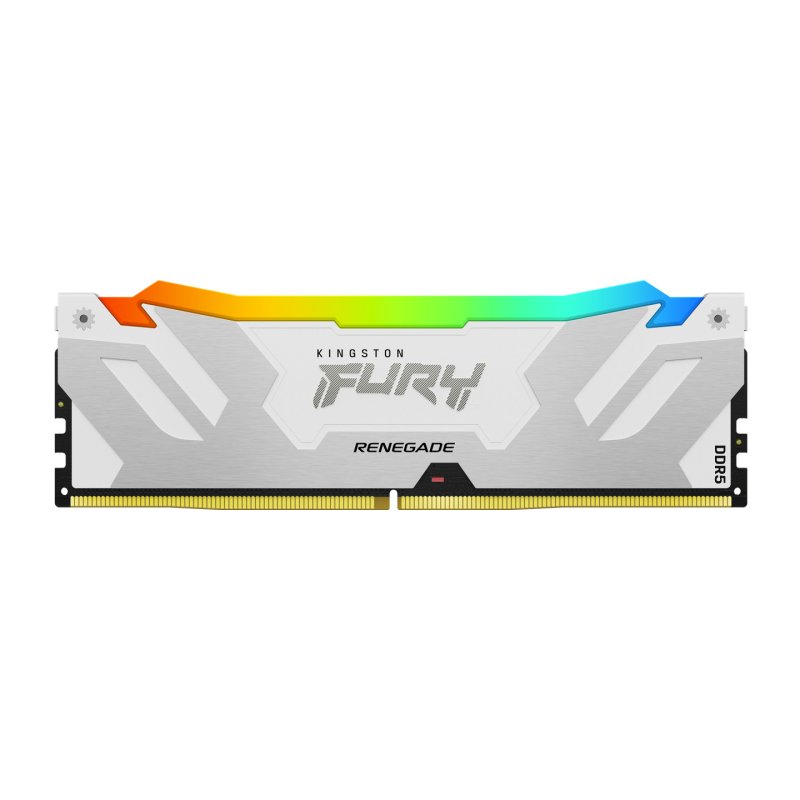 Kingston Technology FURY 48GB 8000MT/s DDR5 CL38 DIMM (Kit de 2) Renegade RGB Blanc