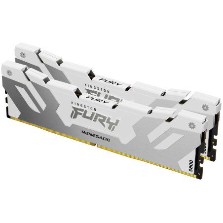 Kingston Technology FURY 48GB 8000MT/s DDR5 CL38 DIMM (Kit of 2) Renegade White