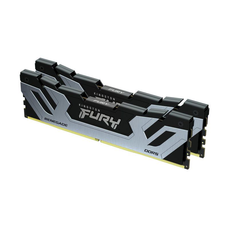 Kingston Technology FURY 48 Go 8800 MT/s DDR5 CL42 CUDIMM (Kit de 2) Renegade Silver
