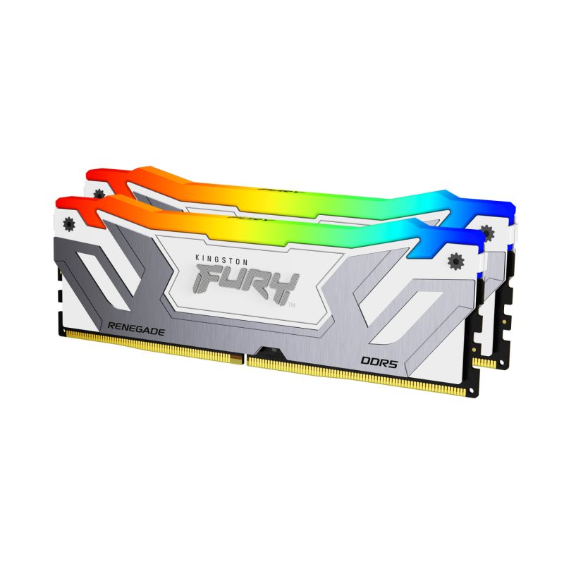 Kingston Technology FURY 24GB 8800MT/s DDR5 CL42 CUDIMM Renegade RGB Blanc