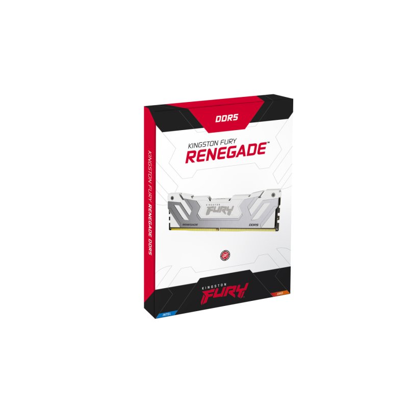 Kingston Technology FURY 48GB 8800MT/s DDR5 CL42 CUDIMM (Kit of 2) Renegade White