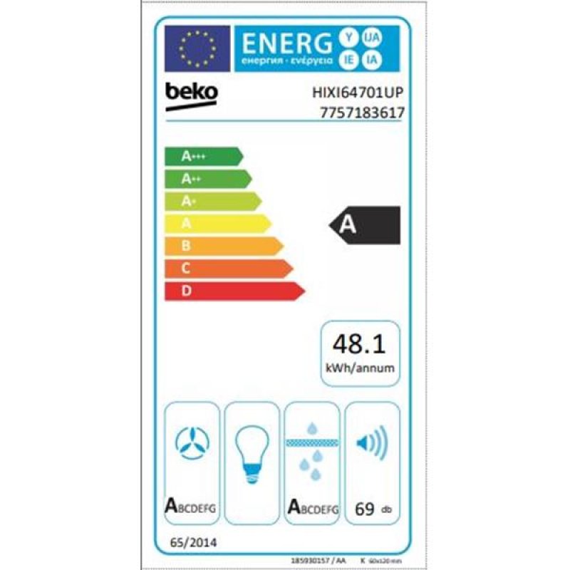 Table de cuisson induction aspirante L 60 cm *