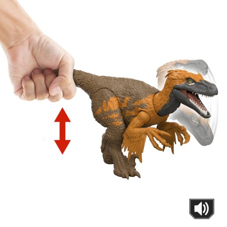 Mattel JW Wild Roar Utahraptor