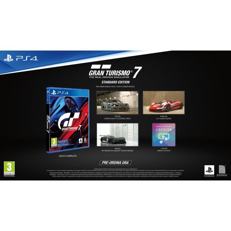Gran Turismo 7 - CZ/TR/SK/HU (PS4)