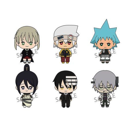 Soul Eater assortiment figurines PVC Nyokinto Mascot 5 cm (6)