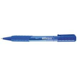 Kores stylo à bille rétractable jetable K-PEN K6, M, rouge