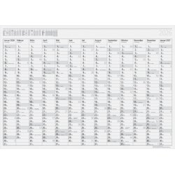 rido idé Wandkalender "Plakatkalender young design" 2026