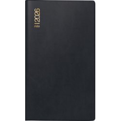 rido idé Taschenkalender "Miniplaner d15", 2026, schwarz
