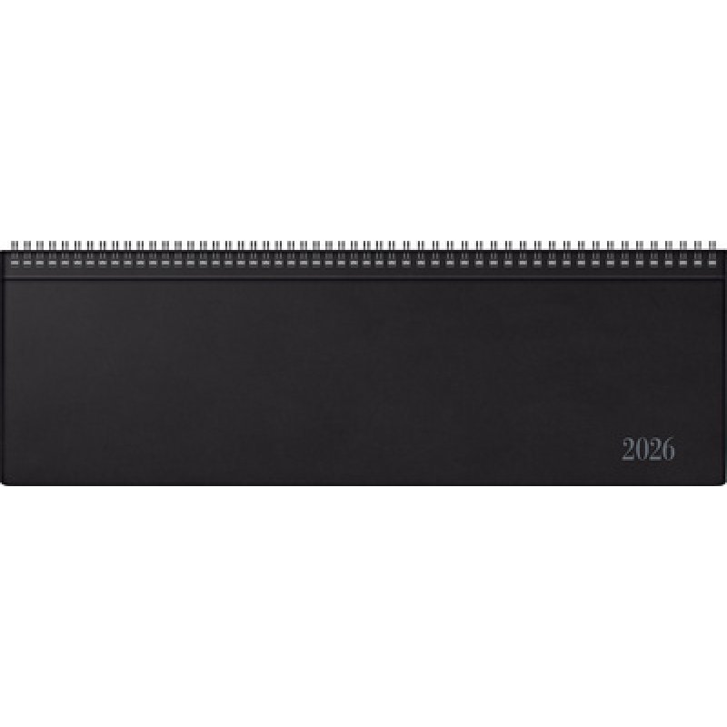 rido idé Tischkalender "futura 5", 2026, schwarz