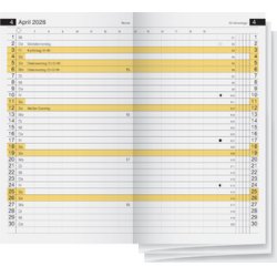 rido idé Kalender-Einlage für "Miniplaner d15", 2026