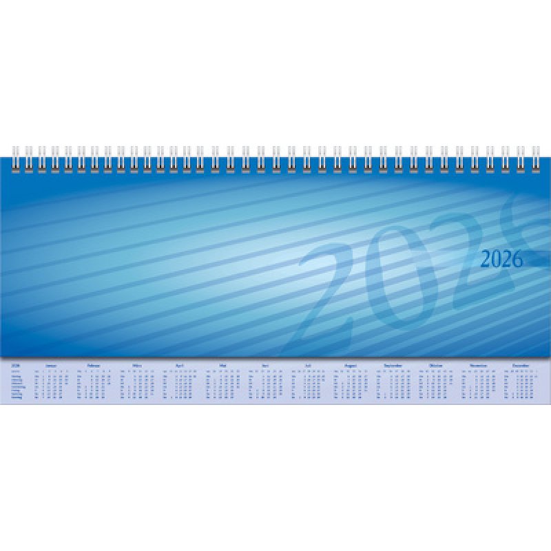 rido idé Tischkalender "Sequenz", 2026, schwarz