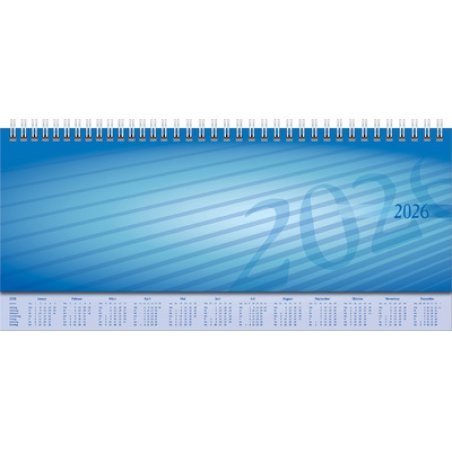 rido idé Tischkalender "Sequenz", 2026, schwarz