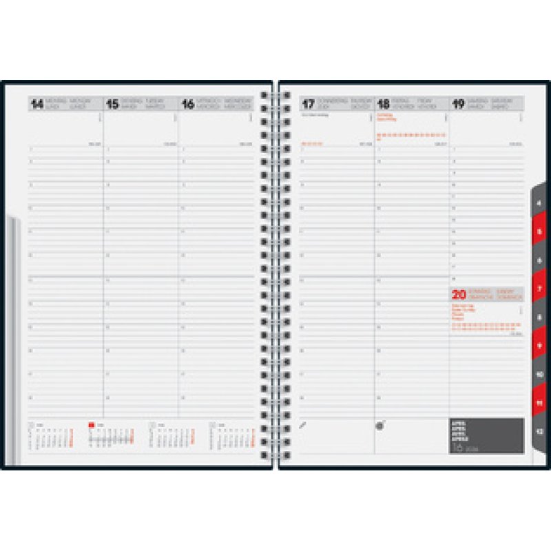 rido idé Agenda planning "studioplan int. Prestige", 2026