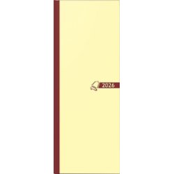 Glocken Tischkalender "Tagebuch", 2026, beige