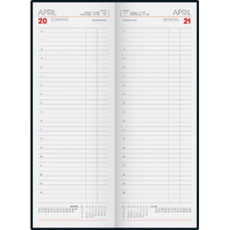 Glocken Tischkalender "Tagebuch", 2026, beige