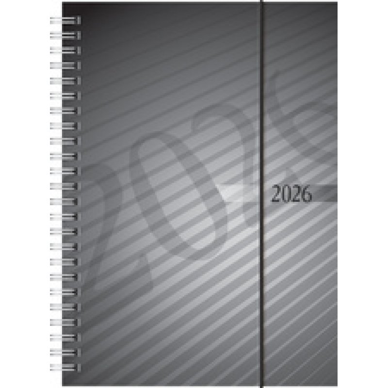 rido idé Buchkalender "futura 2", 2026, blau