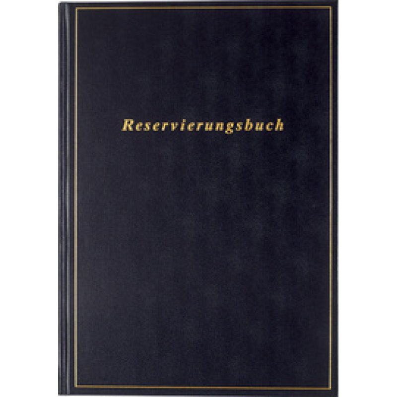 rido idé Reservierungsbuch, 2026, 1 Tag auf 1 Seite, schwarz