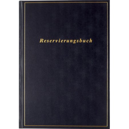 rido idé Reservierungsbuch, 2026, 1 Tag auf 1 Seite, schwarz