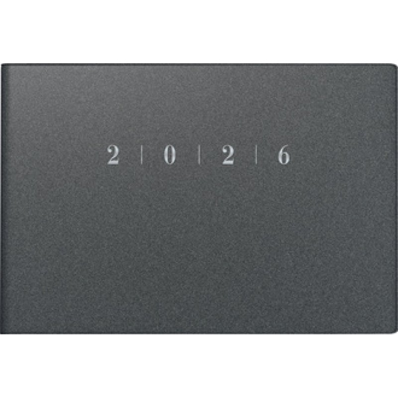rido idé Taschenkalender "Septimus Reflection" 2026, grau