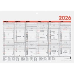 Glocken Tischkalender "Tafelkalender", 2026, DIN A5 quer