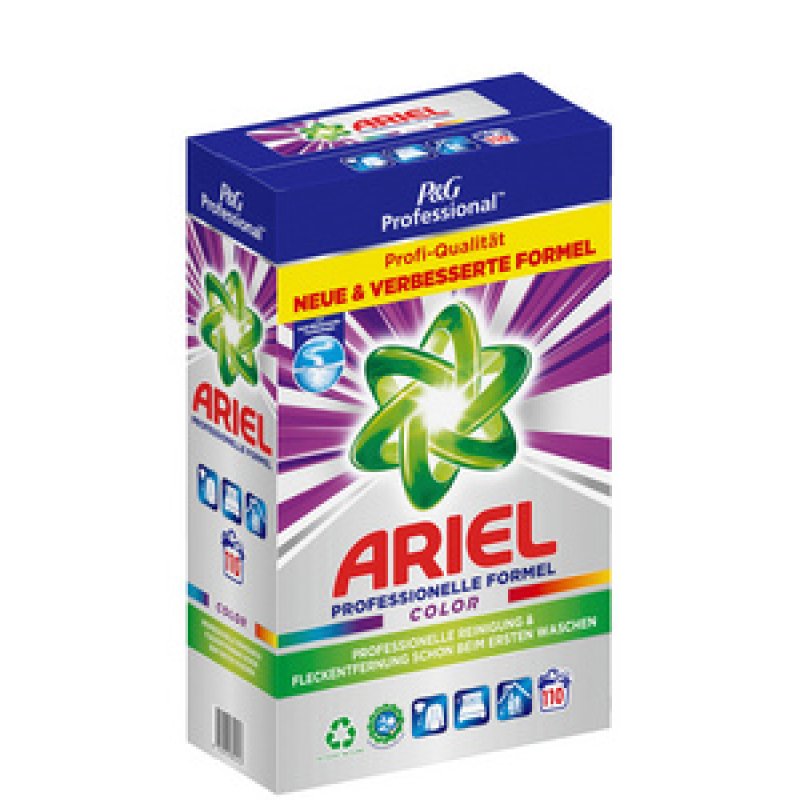 ARIEL PROFESSIONAL Lessive en poudre Color, 7,7 kg