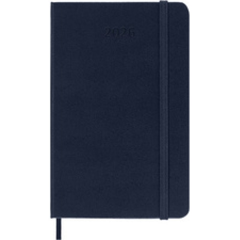 MOLESKINE Agenda de poche 2026, journalier, P/A6, bleu