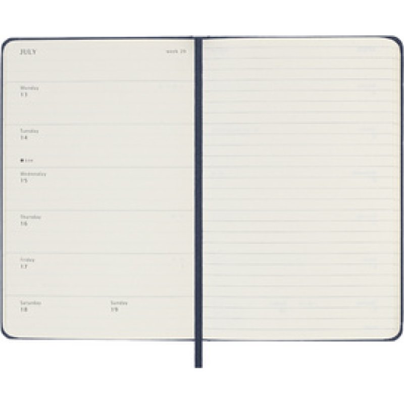 MOLESKINE Agenda de poche 2026, semainier, P/A6, bleu