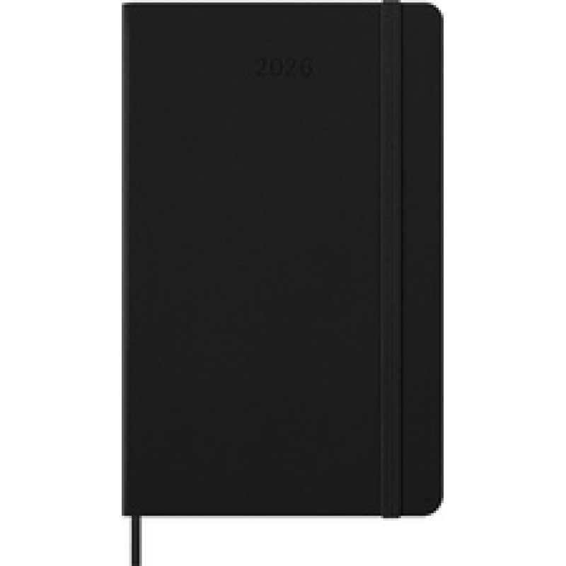MOLESKINE Agenda 2026, journalier, L/A5, rigide, rouge