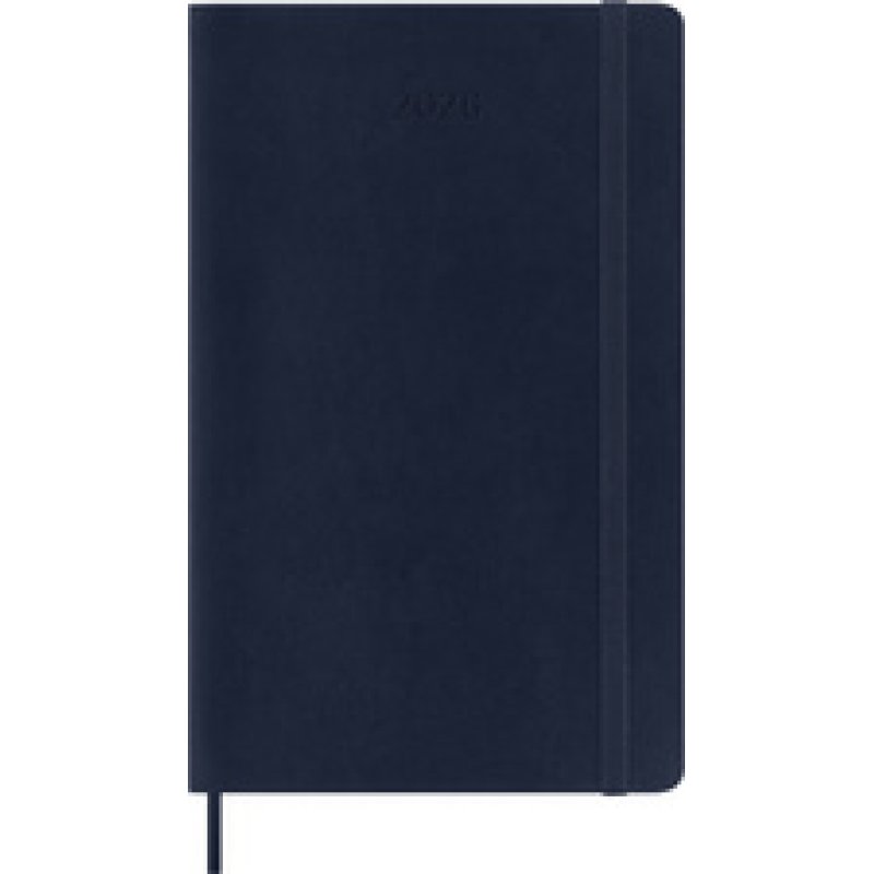MOLESKINE Agenda 2026, journalier, L/A5, souple, bleu