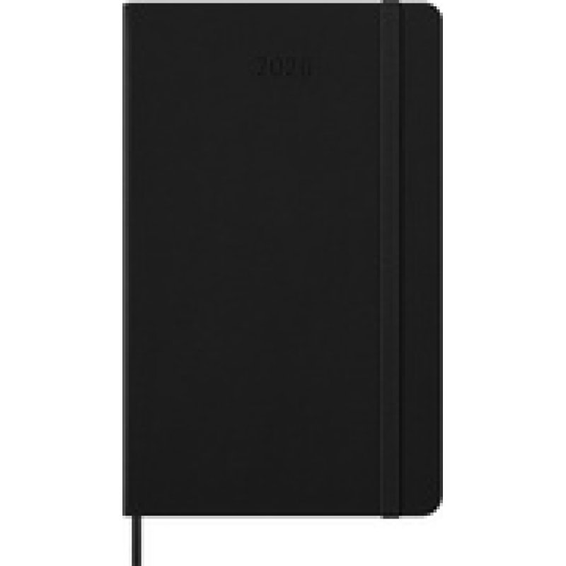 MOLESKINE Agenda 2026, L/A5, couverture rigide, noir